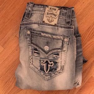 Rock Revival Canis Boot Jean size 31W 32L